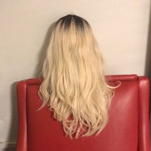 Blonde closet clip in wig blonde